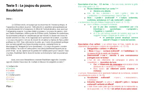 Le joujou du pauvre, poème de Baudelaire, oppose deux enfants, l'un riche, l'autre pauvre, fascinés par un rat, jouet vivant.