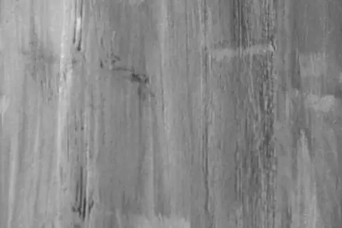 Textura de madera con vetas verticales, como si fuera una **pintura a la cal** aplicada sobre tablones.