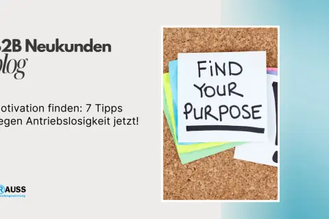 Motivation finden: 7 Tipps gegen Antriebslosigkeit. Ein Zettel mit "Find Your Purpose" inspiriert.