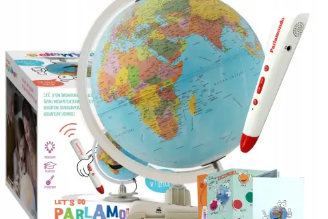 Interaktywne globusy zabawki dla dzieci - nauka przez zabawę