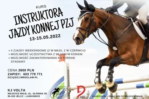 Kurs instruktora jeździectwa powszechnego PZJ - wymagania i koszty