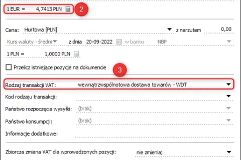 Jak obliczyć kurs przy zapłacie za fakturę w walucie obcej?