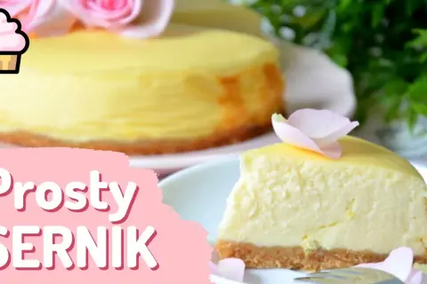 Ile czasu piec sernik z 1 kg sera, aby uniknąć zakalca?