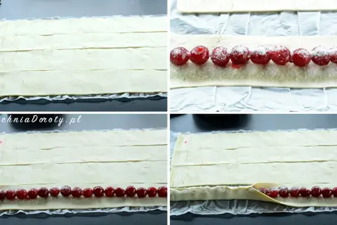 Idealne ciasto francuskie z wiśniami? Mój przepis krok po kroku!