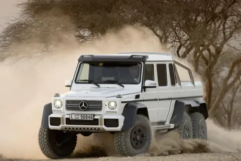 Mercedes G Klasa 6x6 – unikalne cechy, które zaskakują i fascynują