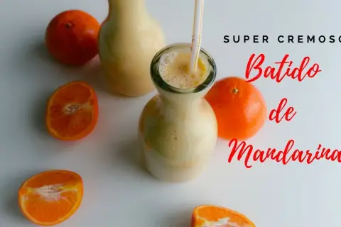 Batido de mandarina: Receta fácil, trucos y defensas al máximo