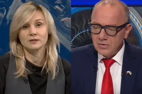 Grzegorz Jankowski z żoną w programie na żywo.