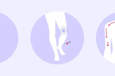 Schmerzhafte Ausstrahlung in Beine und Arme, Knie- und Nackenbeschwerden – typische spinalkanalstenose symptome.