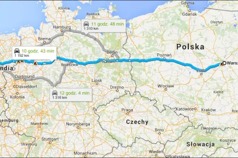 Najlepsza trasa z Holandii do Polski - uniknij korków i stresu