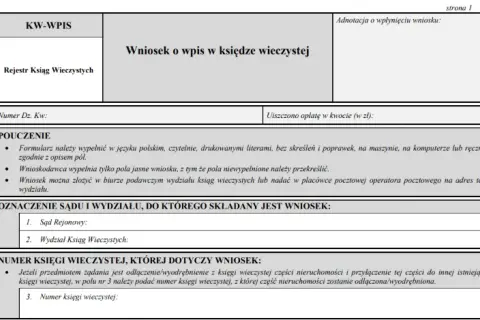 Jak wygląda wpis hipoteki w księdze wieczystej - kluczowe informacje i koszty