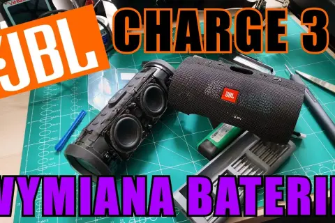 Wymiana baterii JBL Charge 3 - prosta metoda na dłuższe użytkowanie