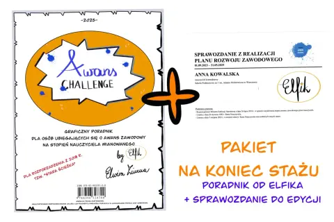 Graficzny poradnik dla osób ubiegających się o awans zawodowy na stopień nauczyciela mianowanego, zgodny z rozporządzenie z 2018 r.