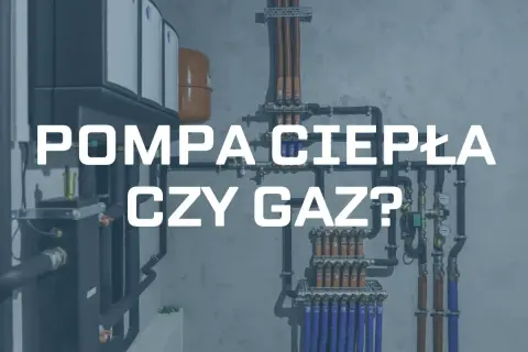 System ogrzewania: pompa ciepła czy gaz? Widoczne rury i urządzenia instalacji grzewczej.