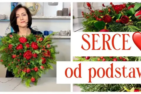 Jak zrobić stroik serce na cmentarz – piękna dekoracja na grób