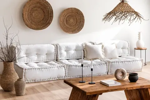 Wohnzimmer boho: Ideen für eine kreative und entspannte Atmosphäre