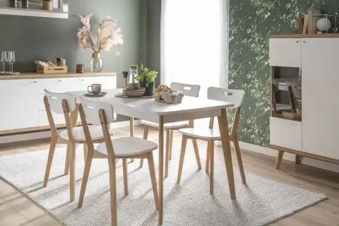 Jakie krzesła do białego stołu? Stylowe inspiracje i porady