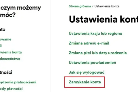 Jak usunąć konto na Spotify i uniknąć utraty danych osobowych