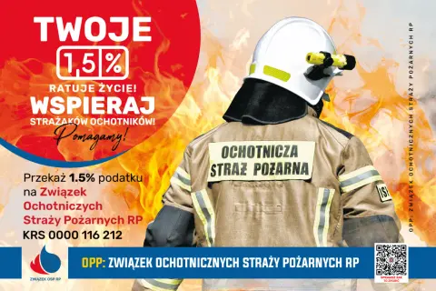 Jak przekazać 1 procent podatku na OSP i wspierać lokalną straż?