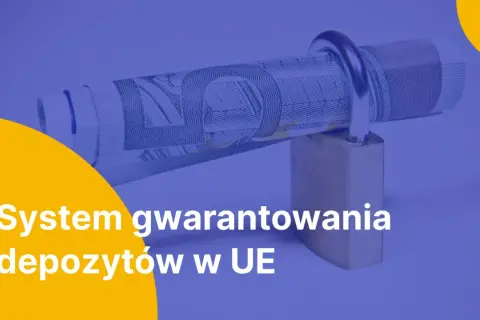 Zabezpieczone pieniądze symbolizują bezpieczeństwo depozytów dzięki bankowemu funduszowi gwarancyjnemu.