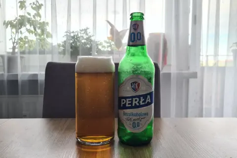 Piwo Perła Bezalkoholowa 0,0% - idealne, gdy szukasz piwa, które piwo ma najmniej cukru.