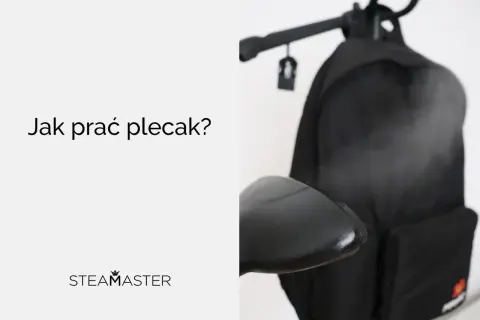 Czarny plecak gotowy do prania w pralce. Jak prać plecak, by był jak nowy?