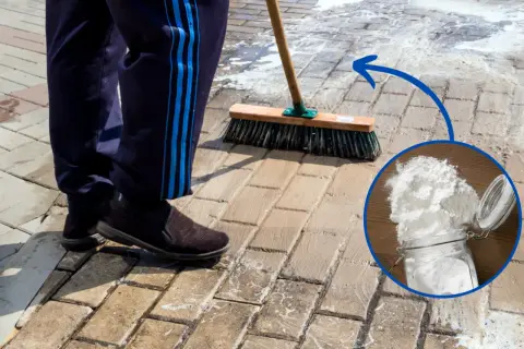 Skuteczne sposoby na to, czym umyć kostkę brukową na tarasie