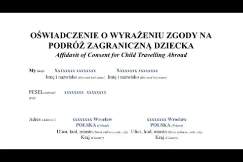 Zgoda na paszport dla dziecka u notariusza: Koszt i alternatywy 2024