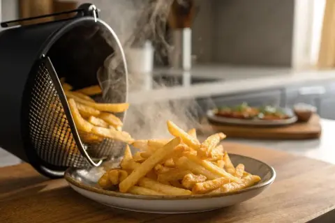 Jak piec mrożone frytki? Czas, temperatura i triki na chrupkość!