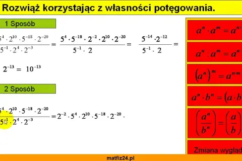 Potęgi w matematyce: Opanuj zasady i unikaj typowych błędów