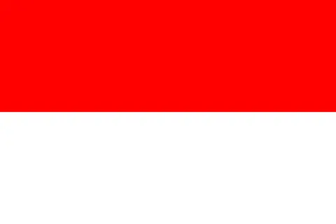 Flaga Indonezji, symboliczne tło dla planów podróży i uzyskania wizy do Indonezji.