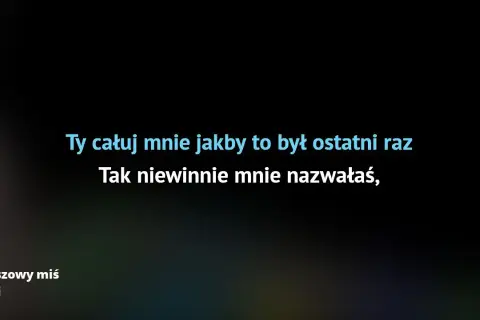 Pokochaj jak pluszowy miś tekst - pełne słowa i emocje piosenki