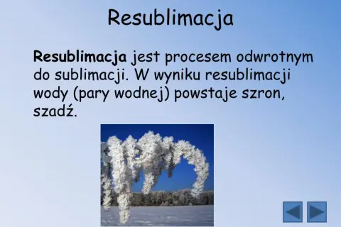 Sublimacja i resublimacja - zjawiska, które zaskakują i fascynują