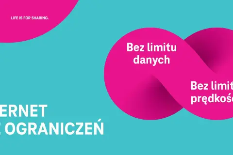 T-Mobile internet bez limitu danych i prędkości. Ciesz się swobodą online bez ograniczeń.