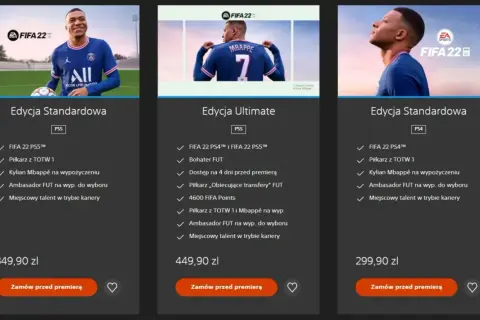 FIFA 22: Ile GB potrzebujesz? Rozmiar na PC i konsolach