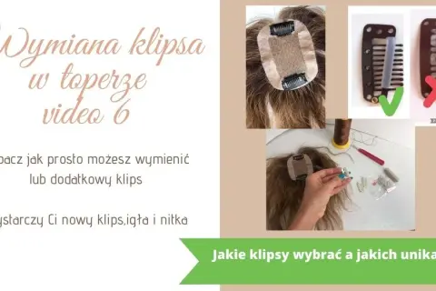 Jak naprawić klamrę do włosów? Sklejanie i sprężynka DIY