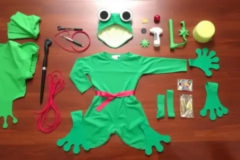 Strój żaby DIY dla chłopca: Stwórz magiczny kostium krok po kroku!