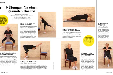 Übungen unterer Rücken: Schmerzfrei & stark in 3 Schritten