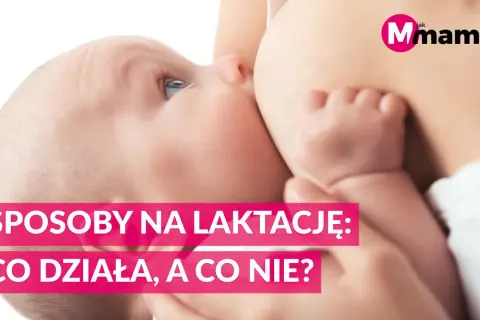 Kiedy kryzys laktacyjny, szukamy sposobów na jego pokonanie. Dziecko ssie pierś, a mama wspiera karmienie.