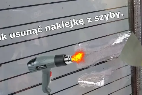 Jak skutecznie usunąć naklejkę z szyby okna - 5 sprawdzonych metod