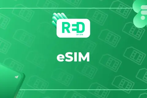 Le forfait eSIM RED by SFR, une solution moderne pour votre connectivité.
