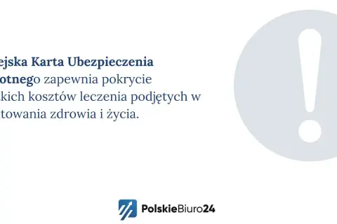 Praca w Niemczech a ubezpieczenie zdrowotne w Polsce: Europejska Karta Ubezpieczenia Zdrowotnego pokrywa koszty leczenia ratującego życie.