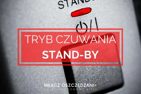 Czerwona dioda symbolizuje tryb czuwania (stand-by) urządzenia.