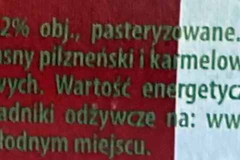 Jasne piwo Tyskie, 5,2% alk., zawiera 43 kcal na 100 ml. Idealne na chłodne wieczory.