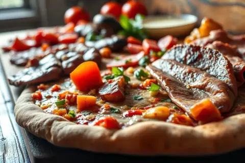 Ile kalorii ma pizza 40 cm? Zaskakujące różnice w kaloryczności