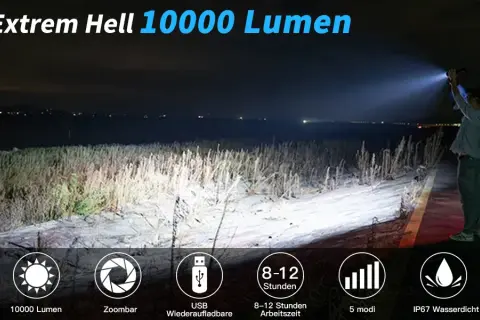 Najlepsze żarówki LED 10000 lumenów - jasność, która zachwyca