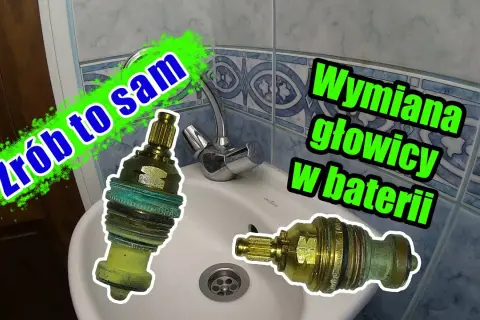 Wymiana głowicy w baterii Tres - uniknij problemów z cieknącą wodą