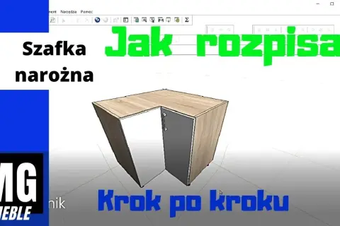 Jak obliczyć front szafki narożnej? Ekspert radzi, uniknij błędów.