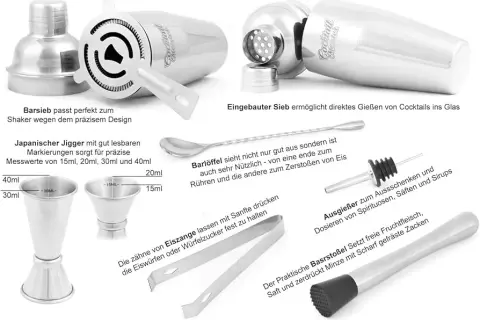 Shaker-Cocktails meistern: Rezepte, Technik & die richtige Ausrüstung