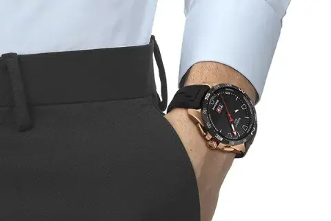 Zegarki męskie Tissot na bransolecie – elegancja i jakość na wyciągnięcie ręki