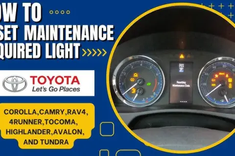 Toyota Oil Maintenance Required: Resetuj sam! Poradnik krok po kroku